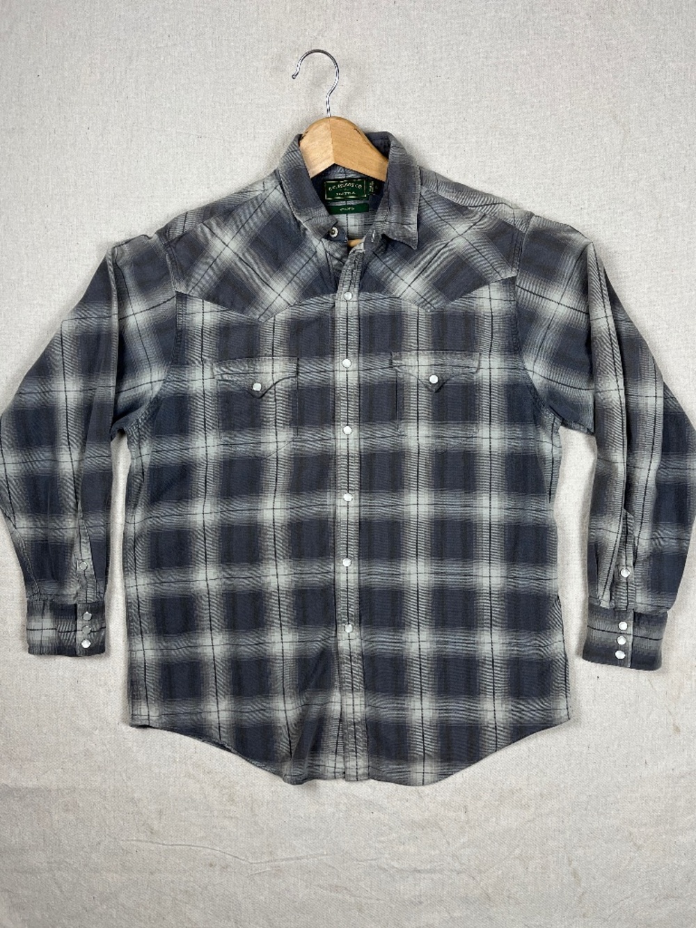 Filson Flannel Shadow Plaid and western snaps